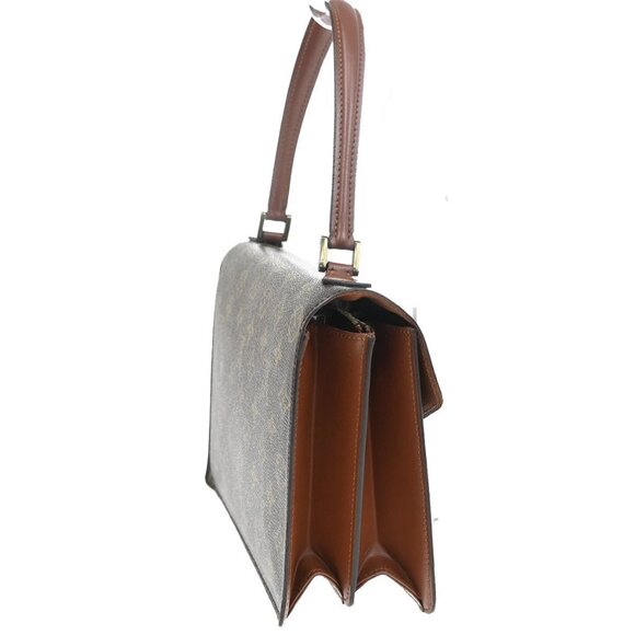 LOUIS VUITTON Concorde Hand Bag Monogram Leather Brown France M51190 84KB259 - Picture 4 of 16